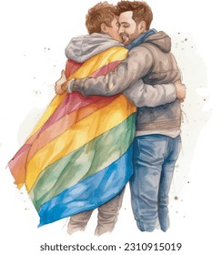 the couple, lover, romantic, couple together,Happy Pride Day