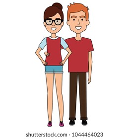 couple lovers avatars characters