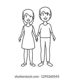 couple lovers avatars characters