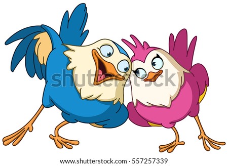 Couple of loving birds