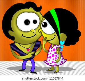  couple meeting	