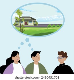 A Couple Meeting their Real estate Agent