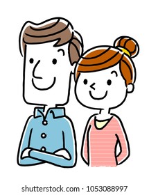 Couple: old age, future, future