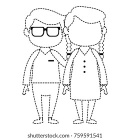 couple of parents avatars characters