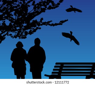 Couple in the Park