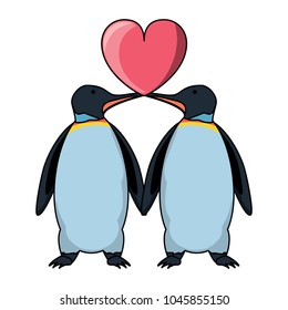 couple of penguins icon