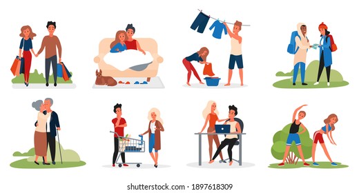 165,578 Young couple cartoon Images, Stock Photos & Vectors | Shutterstock