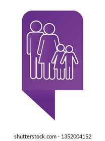 couple pictogram cartoon
