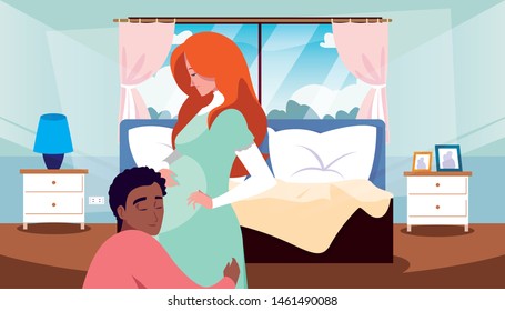 couple pregnancy and maternity design