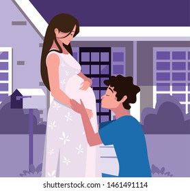 couple pregnancy and maternity design