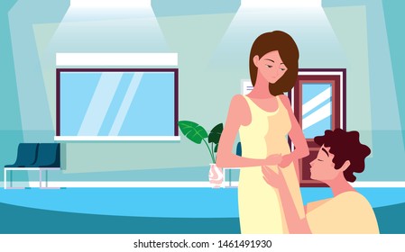 couple pregnancy and maternity design
