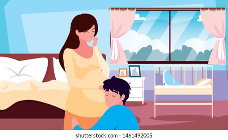 couple pregnancy and maternity design