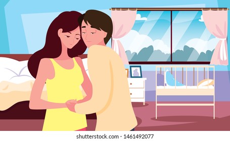 couple pregnancy and maternity design