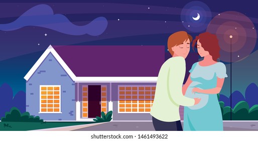 couple pregnancy and maternity design