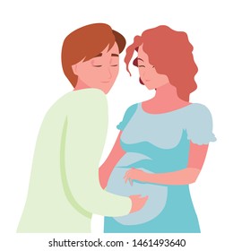couple pregnancy and maternity design