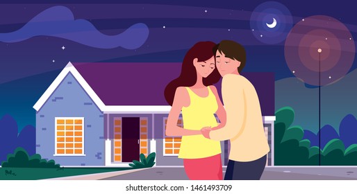 couple pregnancy and maternity design
