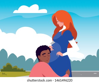couple pregnancy and maternity design