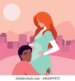 couple pregnancy and maternity design