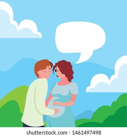 couple pregnancy and maternity design