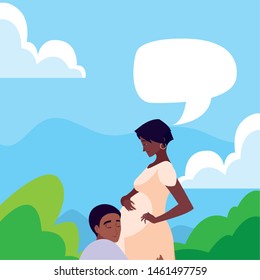 couple pregnancy and maternity design