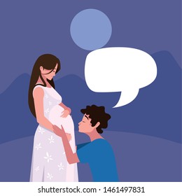 couple pregnancy and maternity design