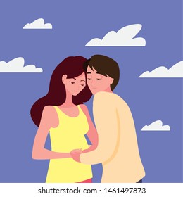 couple pregnancy and maternity design