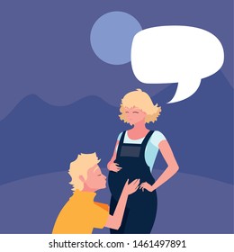 couple pregnancy and maternity design