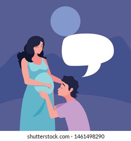 couple pregnancy and maternity design