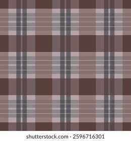 Couple of rails plaid pattern. Vector design