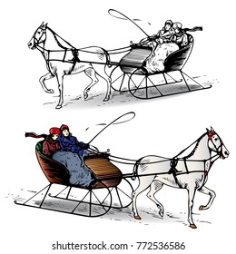 christmas sleigh ride