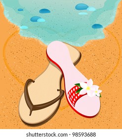 couple of sandshoes