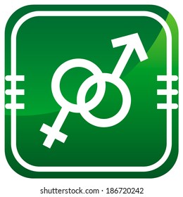 Couple sign. Vector illustration.