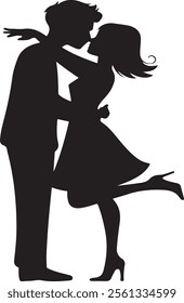 Couple Silhouette for Creative Projects