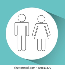 couple silhouette  design 