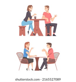 1,214 Couples talking in chair cartoon Images, Stock Photos & Vectors ...