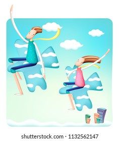 COUPLE SKY DREAM