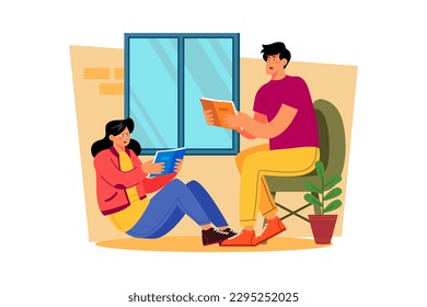 A couple spends the day doing activities they both enjoy