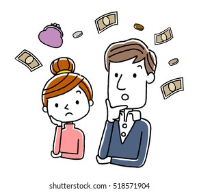 Couple: Think about money