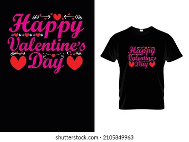 A couple of T-shirt designs for Valentine’s day. Valentine’s day illustration Romantic and cute elements and lovely typography  Valentine’s day elements. Valentine day vector t-shirt design