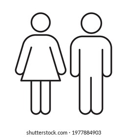 Couple Vector icon which can easily modify or edit 