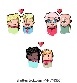 Couple vector illustration