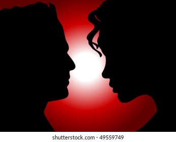 couple vector illustration