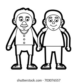 couple vector illustration