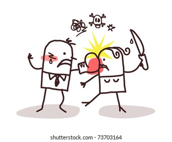couple and violence