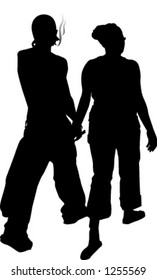 couple walking