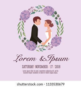 couple wedding card