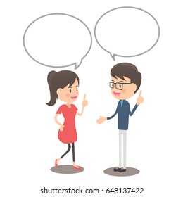 The couple who talks