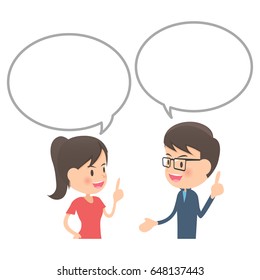 The couple who talks