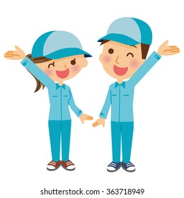 Couple of workers.