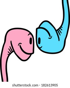 Couple worms